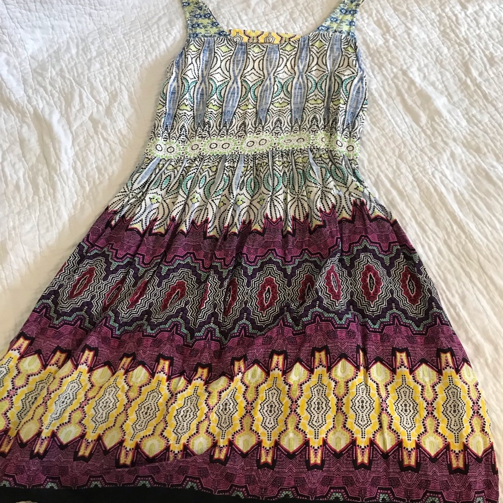 Patrons of Peace multi color dress
